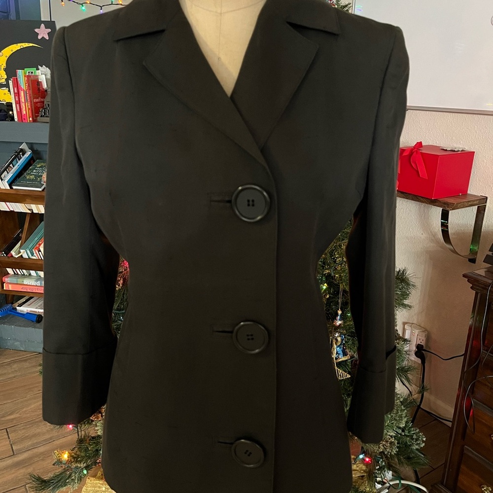 Costume National Women's Black Blazer Jacket